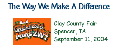The Way We Make A Difference in Spencer Iowa