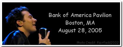 The Jukebox Tour - Boston, MA - August 28, 2005