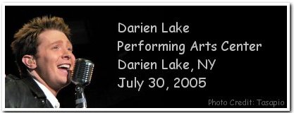 The Jukebox Tour - Darien Lake, NY July 30, 2005