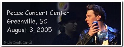 The Jukebox Tour - Greenville, SC - August 3, 2005